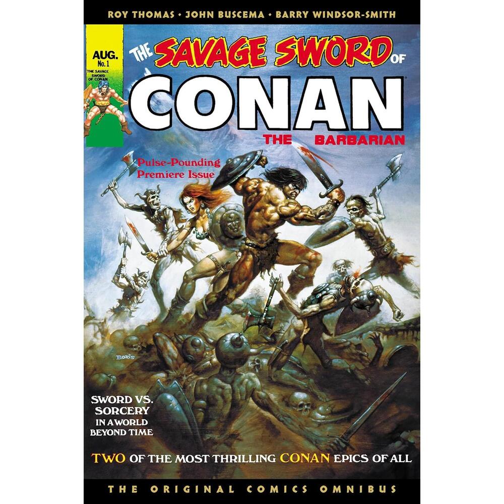 The Savage Sword of Conan Original Comics Omnibus Vol 1,‎ Roy Thomas, Barbarian